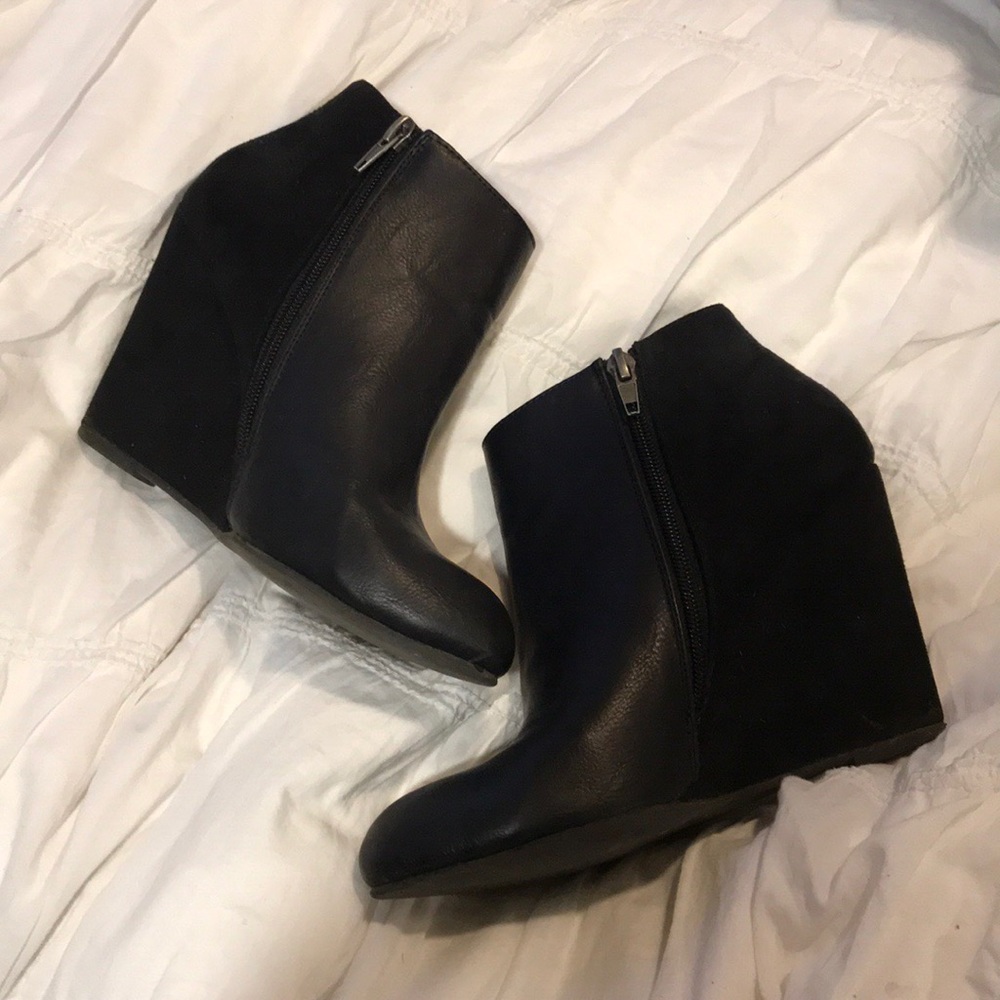 Madden Girl Black Booties